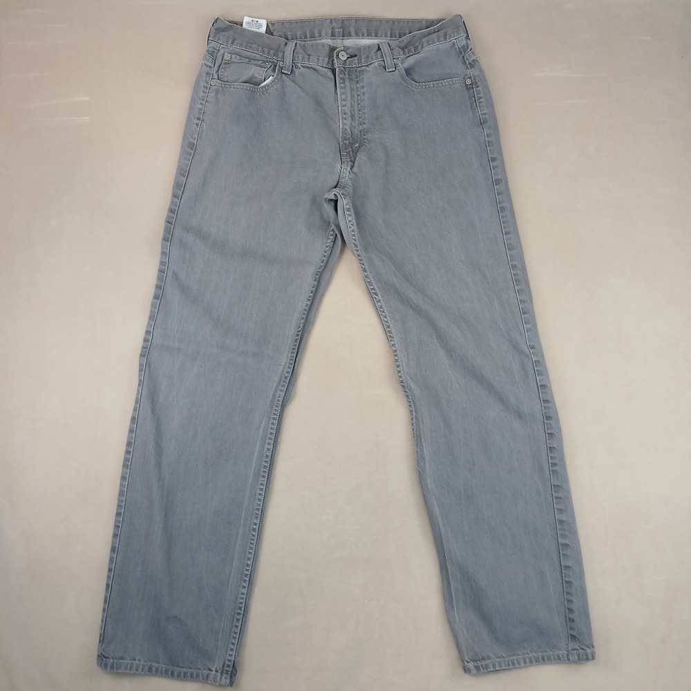 Levis 569 36x36 Mens‎ Jeans Gray Loose Straight ***Actual 35x33 ***
